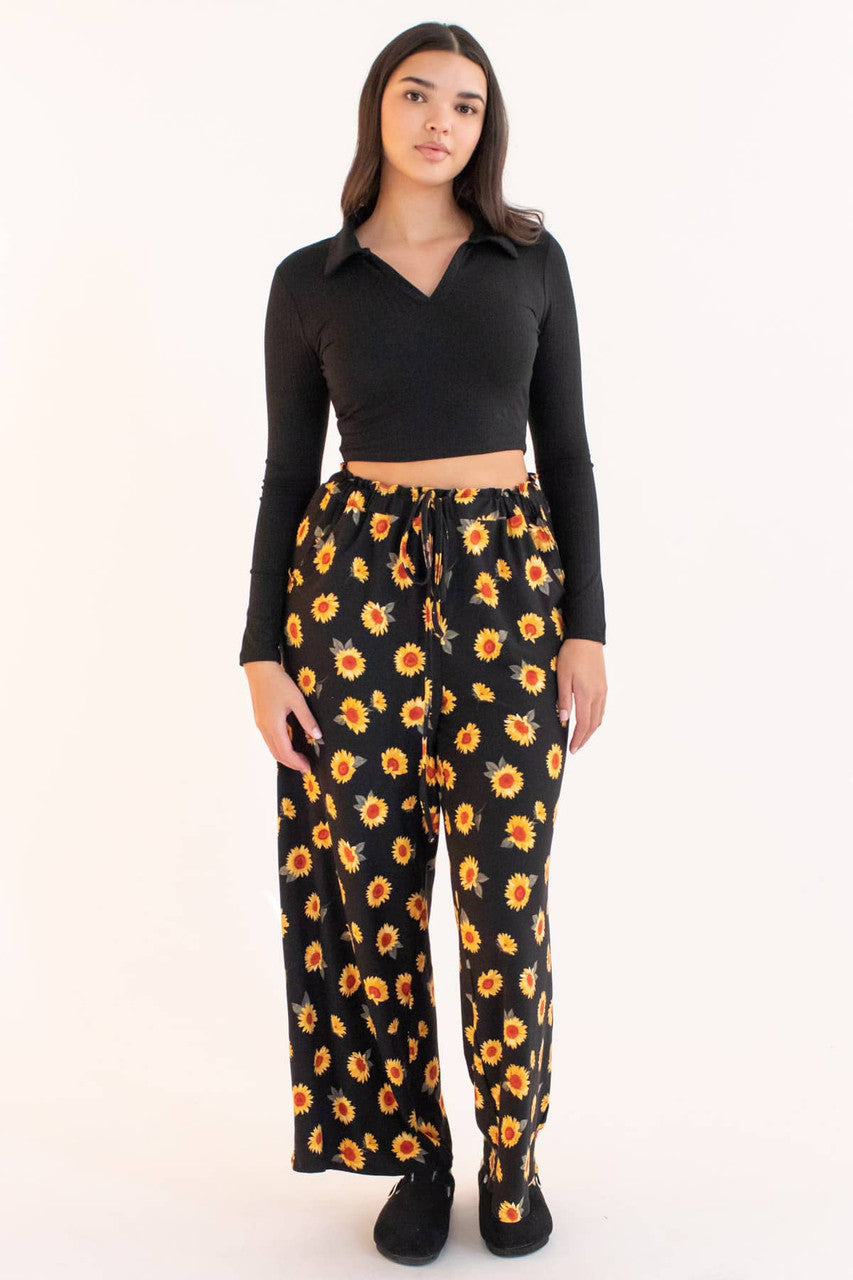 Sunflower Paper Bag Pants (Extended Sizes)