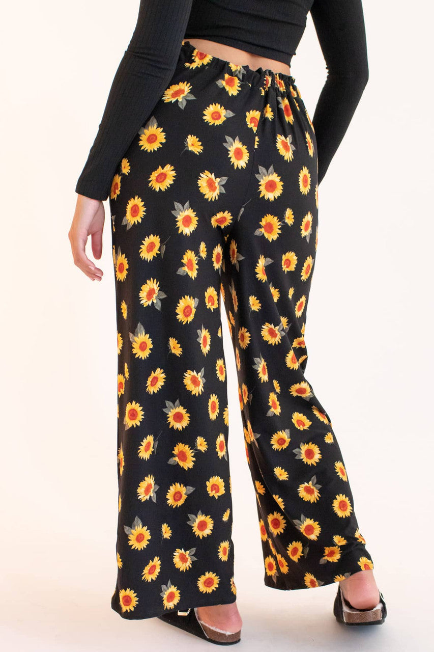 Sunflower Paper Bag Pants (Extended Sizes)
