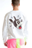Surprised Cartoon Dog Sweatshirt