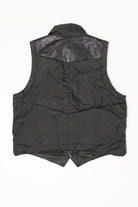 Vintage Chess King Leather Biker Vest (1980s)