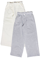 Rolled Top Wide Leg Sweatpants