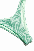Green Tones Swirl Bikini Bottom