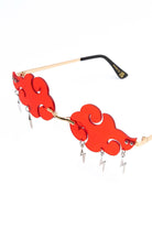 Swirly Cloud Frameless Sunglasses