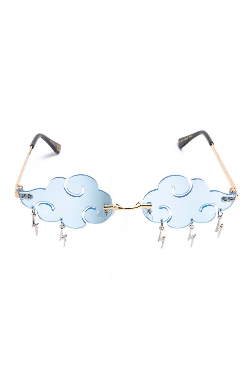 Swirly Cloud Frameless Sunglasses