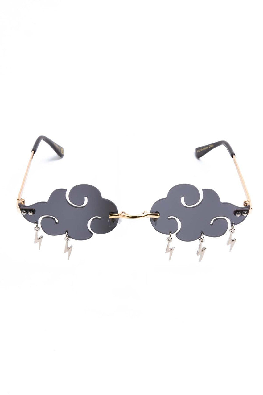 Swirly Cloud Frameless Sunglasses