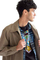 Tan Faux-Fur Lined Jacket