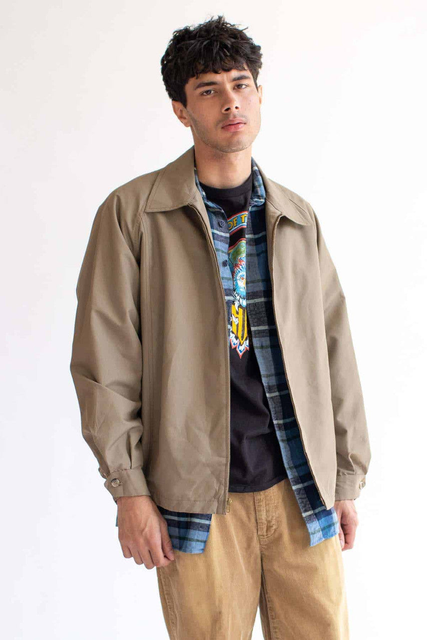 Tan Faux-Fur Lined Jacket