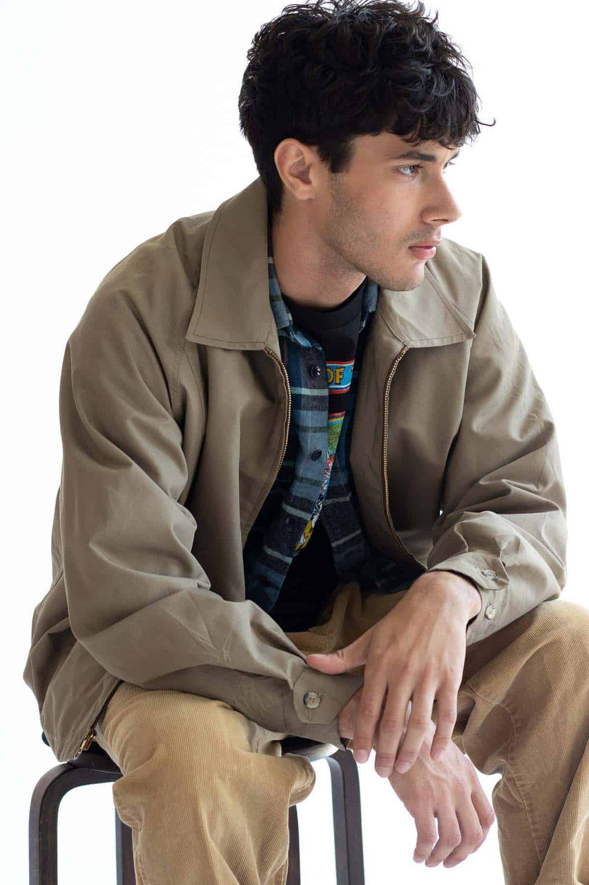Tan Faux-Fur Lined Jacket