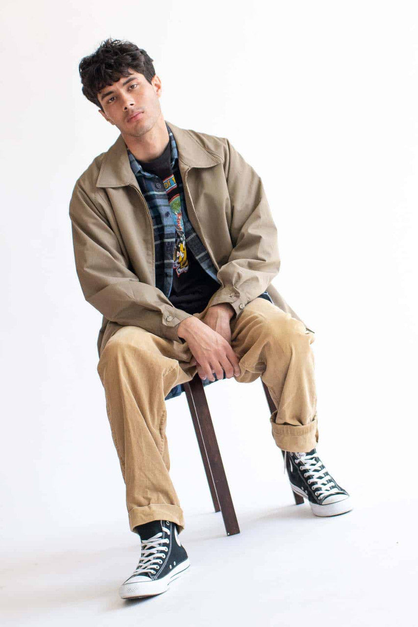 Tan Faux-Fur Lined Jacket