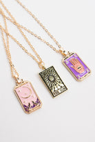 Gold Sun Tarot Necklace