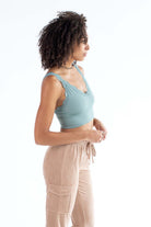 Lace Trim Seamless Cami