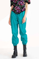 Teal Lightweight Windbreaker Joggers
