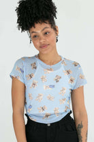 Teddy Bear Mesh Tee