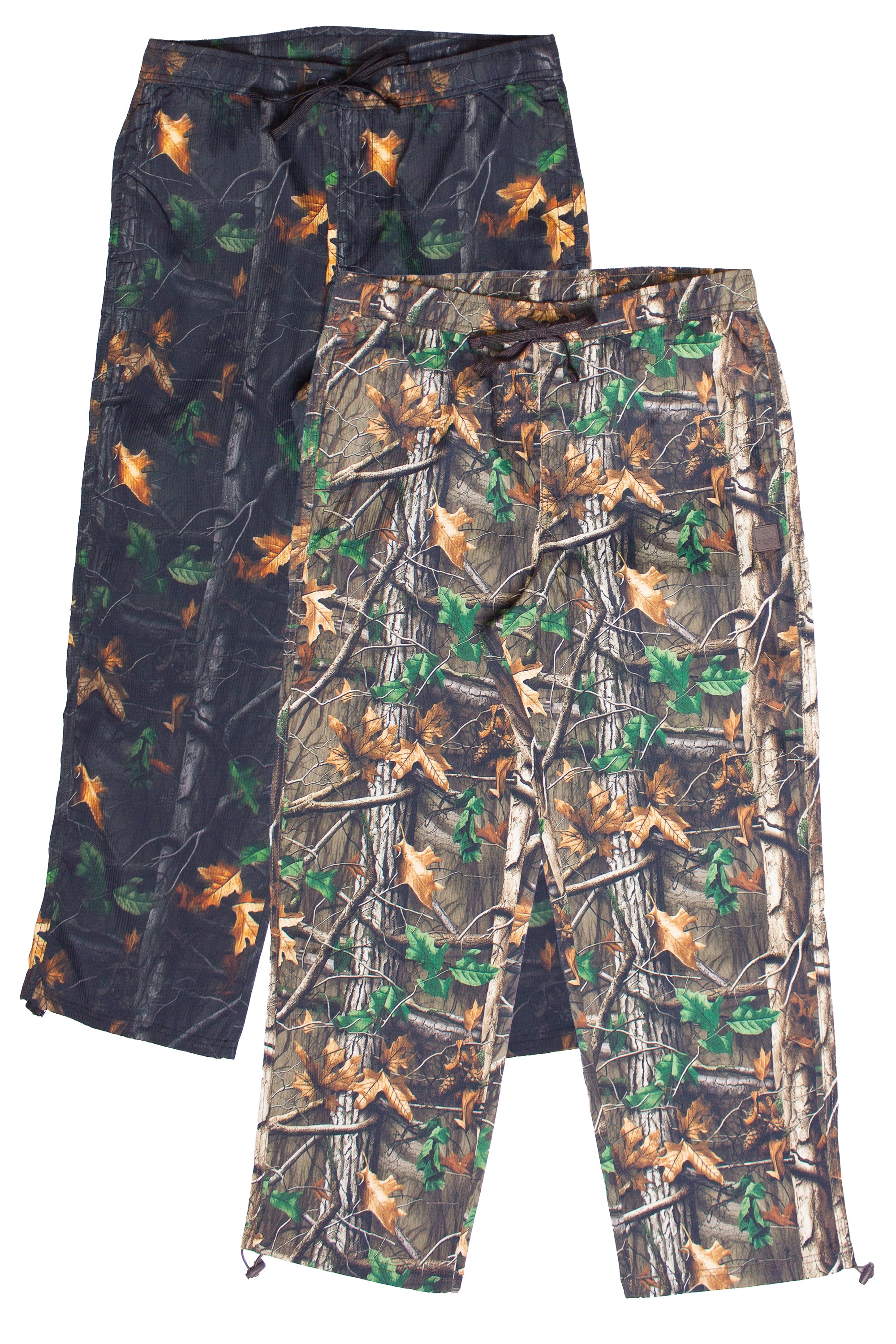 Textured Woodland Camo Pants