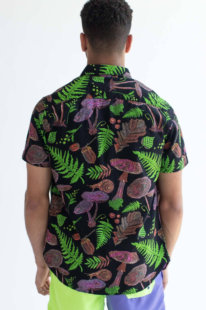 The Forest Floor Woven Button Up Shirt