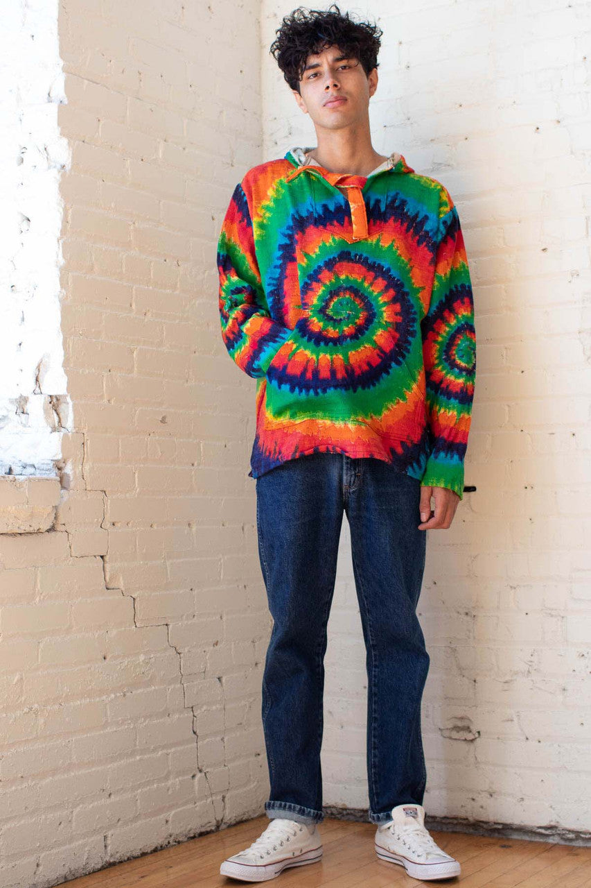 Tie Dye Baja Hoodie