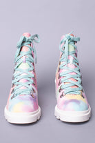Tie Dye Grip Heel Bootie