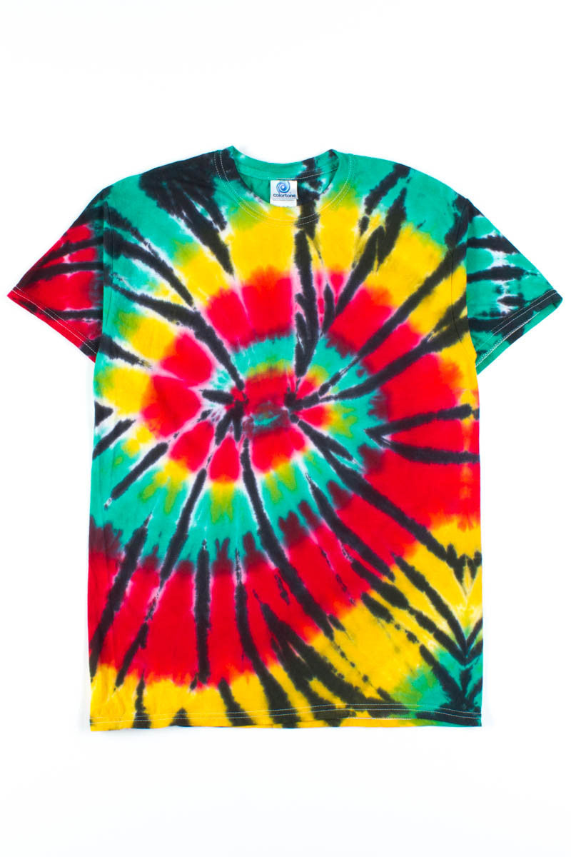 Rasta Swirl Tie Dye Shirt