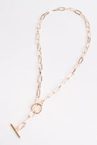 Toggle Clasp Chain Necklace