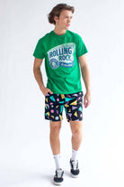 Triangle Confetti Cotton Shorts