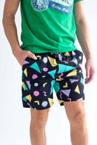 Triangle Confetti Cotton Shorts