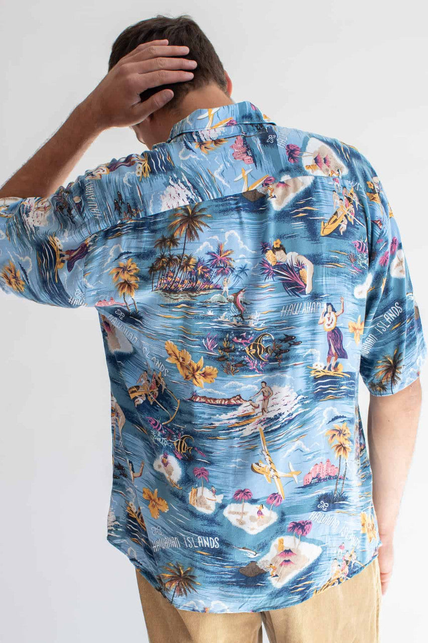 Tropical Vacation Vintage Hawaiian