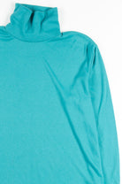 Teal Turtleneck