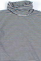 Black & White Striped Turtleneck 2
