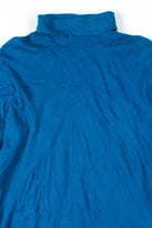 Ocean Blue Turtleneck