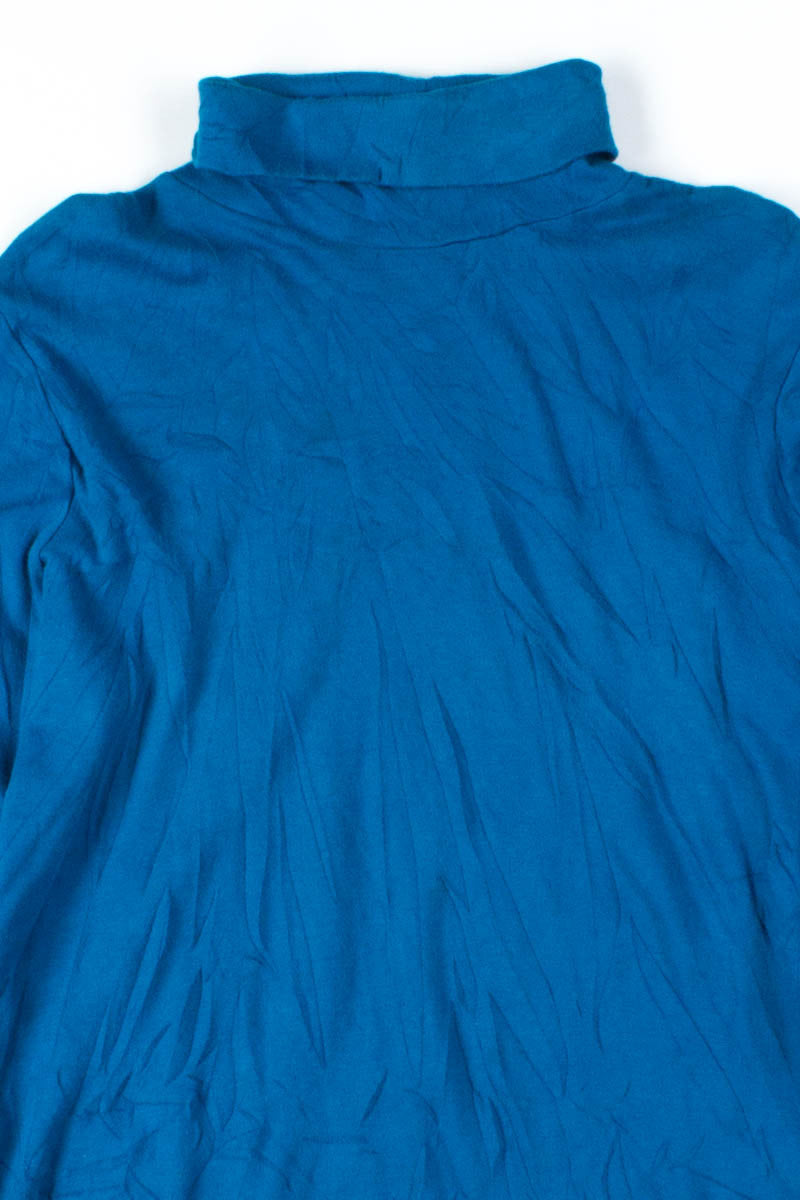 Ocean Blue Turtleneck