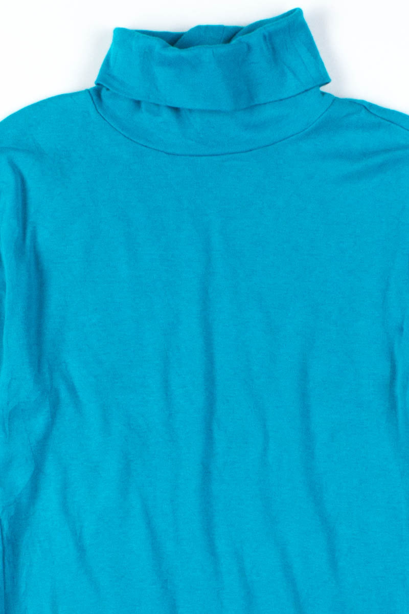 Turquoise Turtleneck