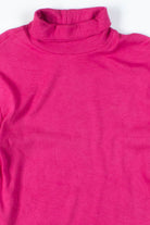 Pink Cerise Turtleneck