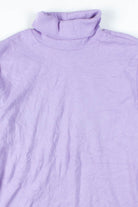Lavender Vintage Turtleneck