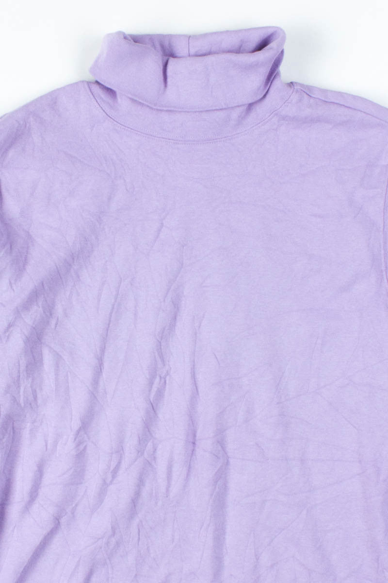 Lavender Vintage Turtleneck