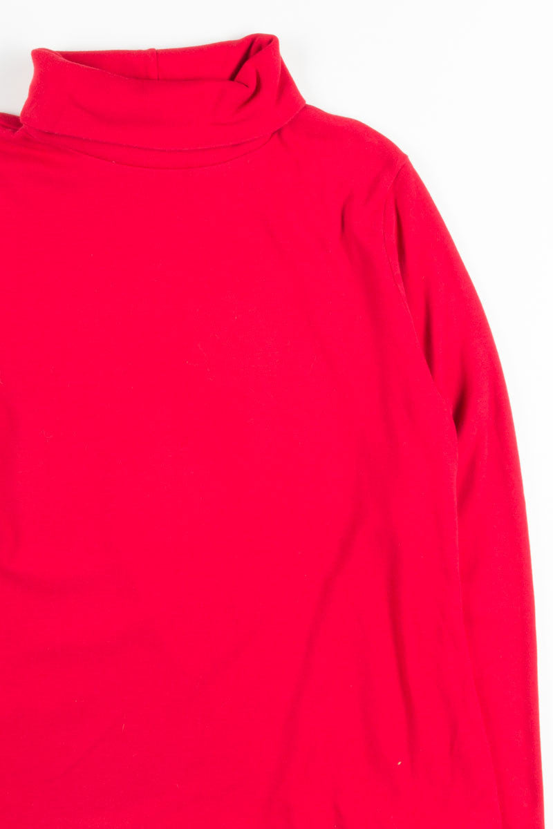Red Turtleneck