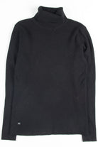 Black Ribbed Ralph Lauren Turtleneck
