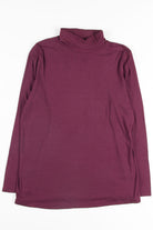 Burgundy Turtleneck
