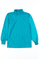 Teal Vintage Turtleneck