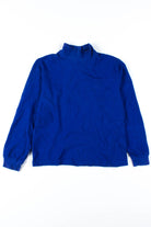 Royal Blue Mock Turtleneck