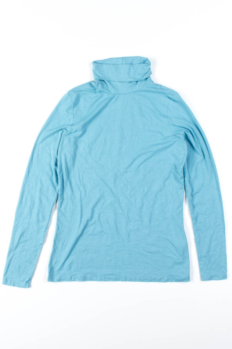 Light Blue Turtleneck