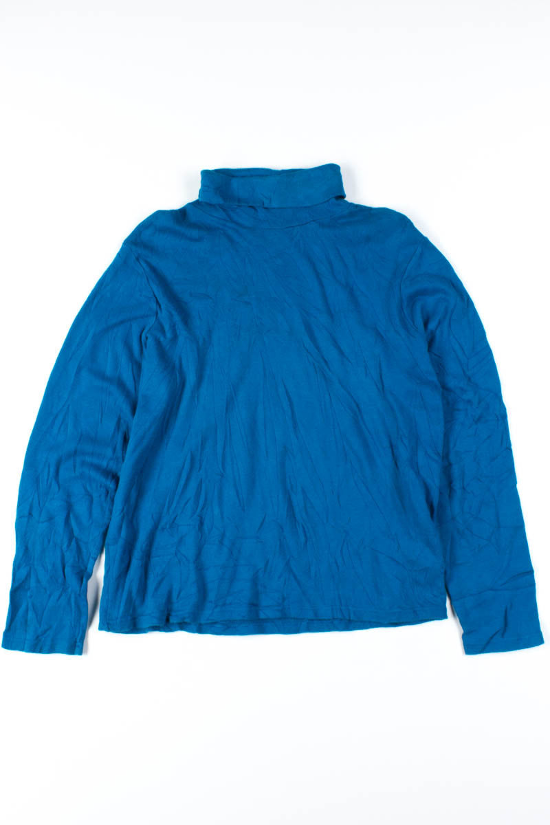 Ocean Blue Turtleneck