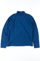 Navy Mock Turtleneck