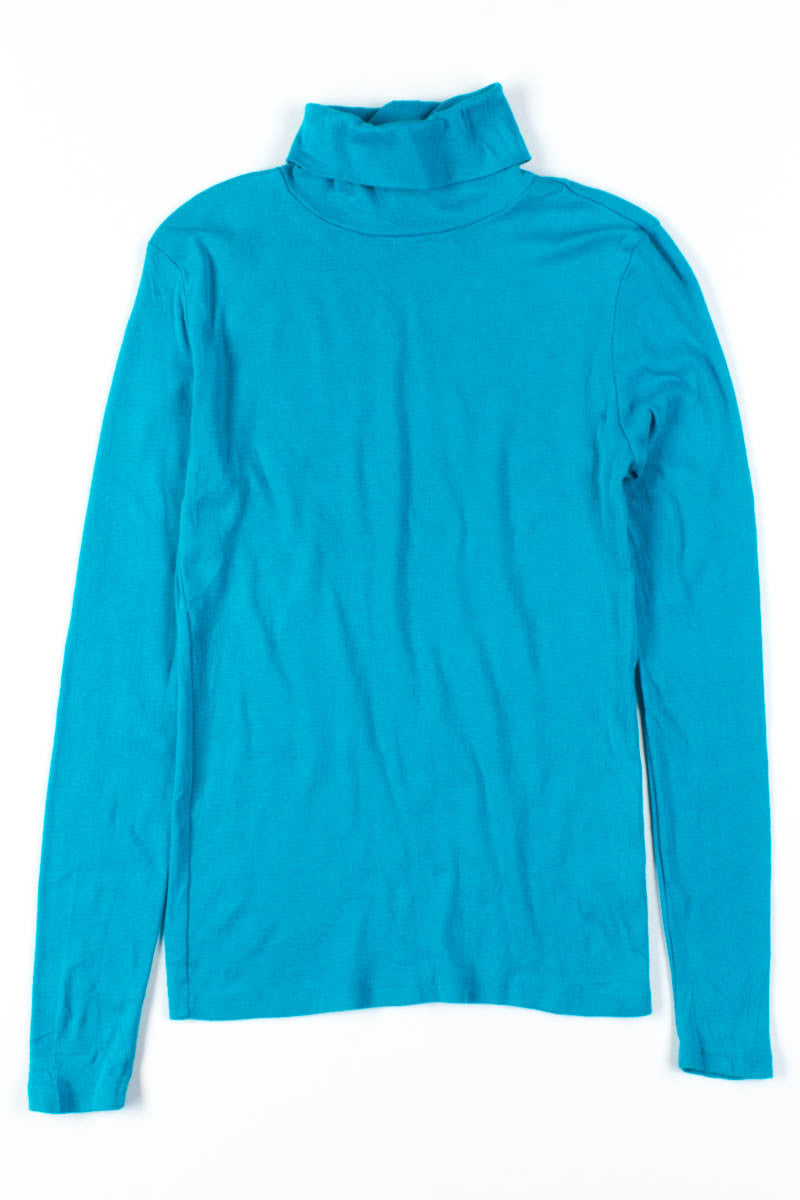 Turquoise Turtleneck