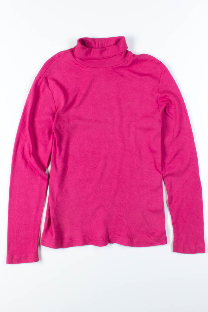Pink Cerise Turtleneck
