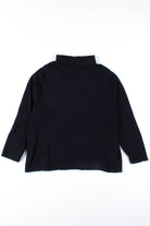 Black Vintage Turtleneck