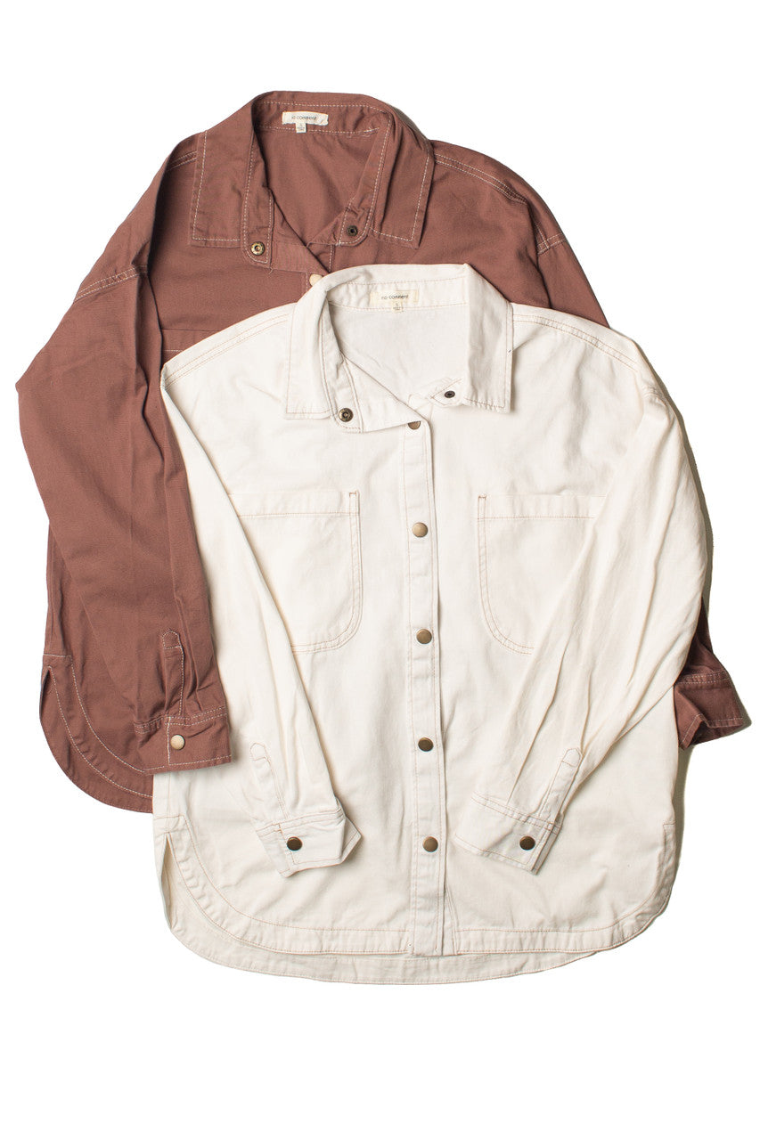 Twill Shacket