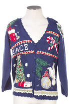 Blue Ugly Christmas Cardigan 21898