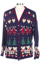 Blue Ugly Christmas Cardigan 22577