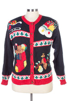 Black Ugly Christmas Cardigan 25694