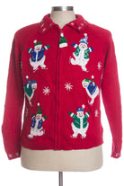 Red Ugly Christmas Cardigan 33341